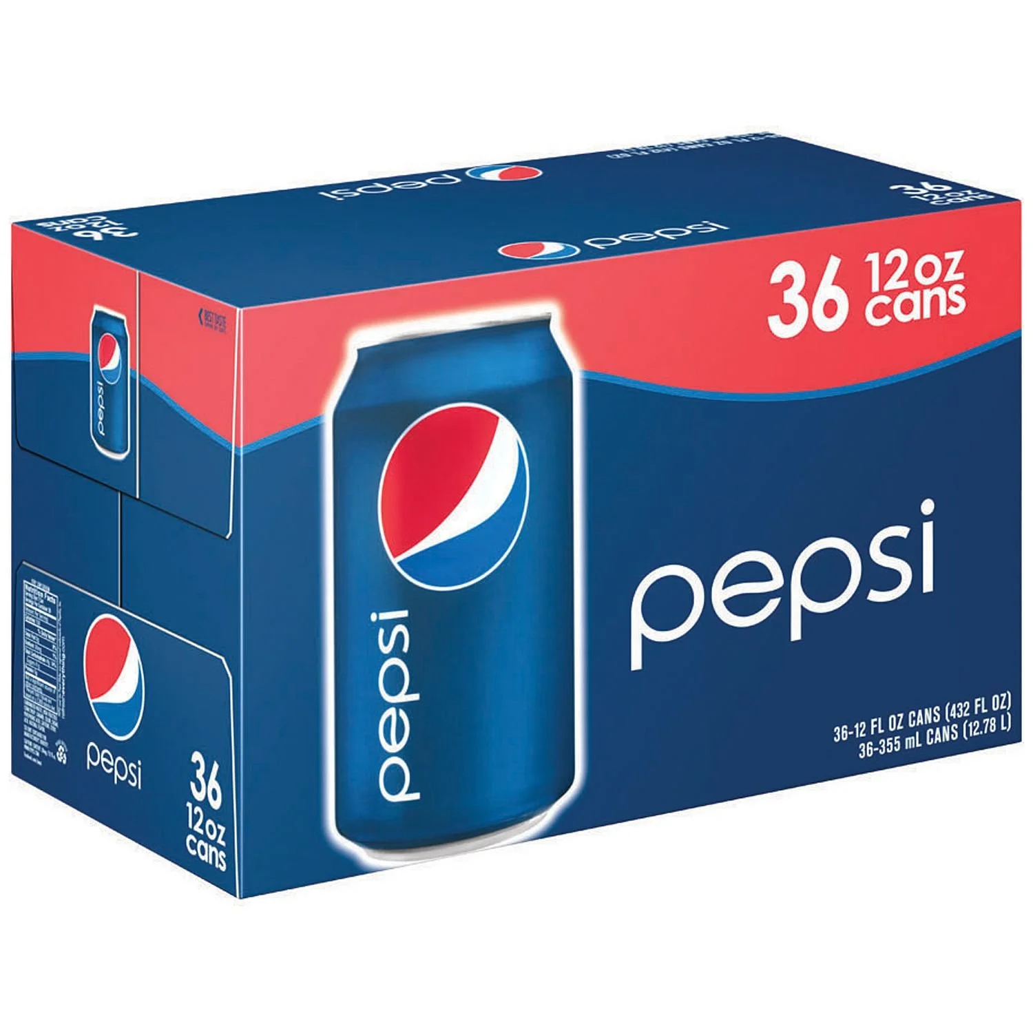 Pepsi Cola Cans, 36 Count