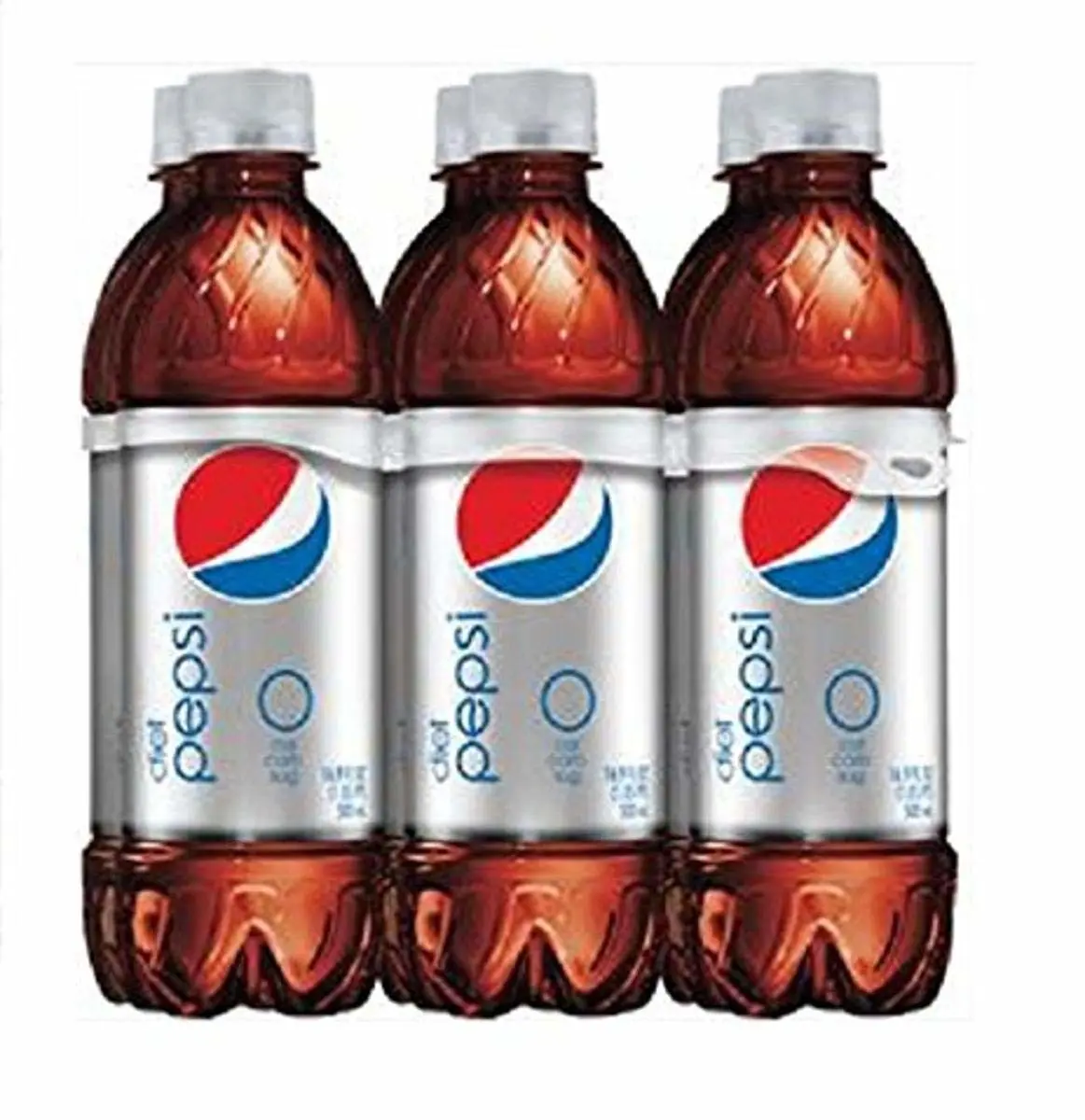 Pepsi Diet Bottle, 16.9 Fl Oz, Pack of 6