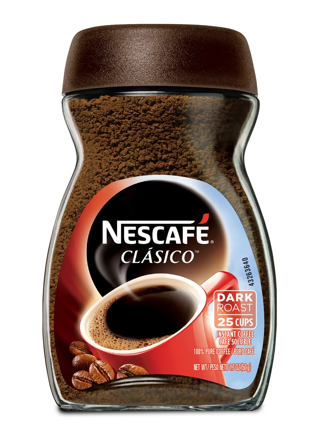 NESCAFE CLASICO Instant Coffee 1.7 oz. Jar (Pack of 3)