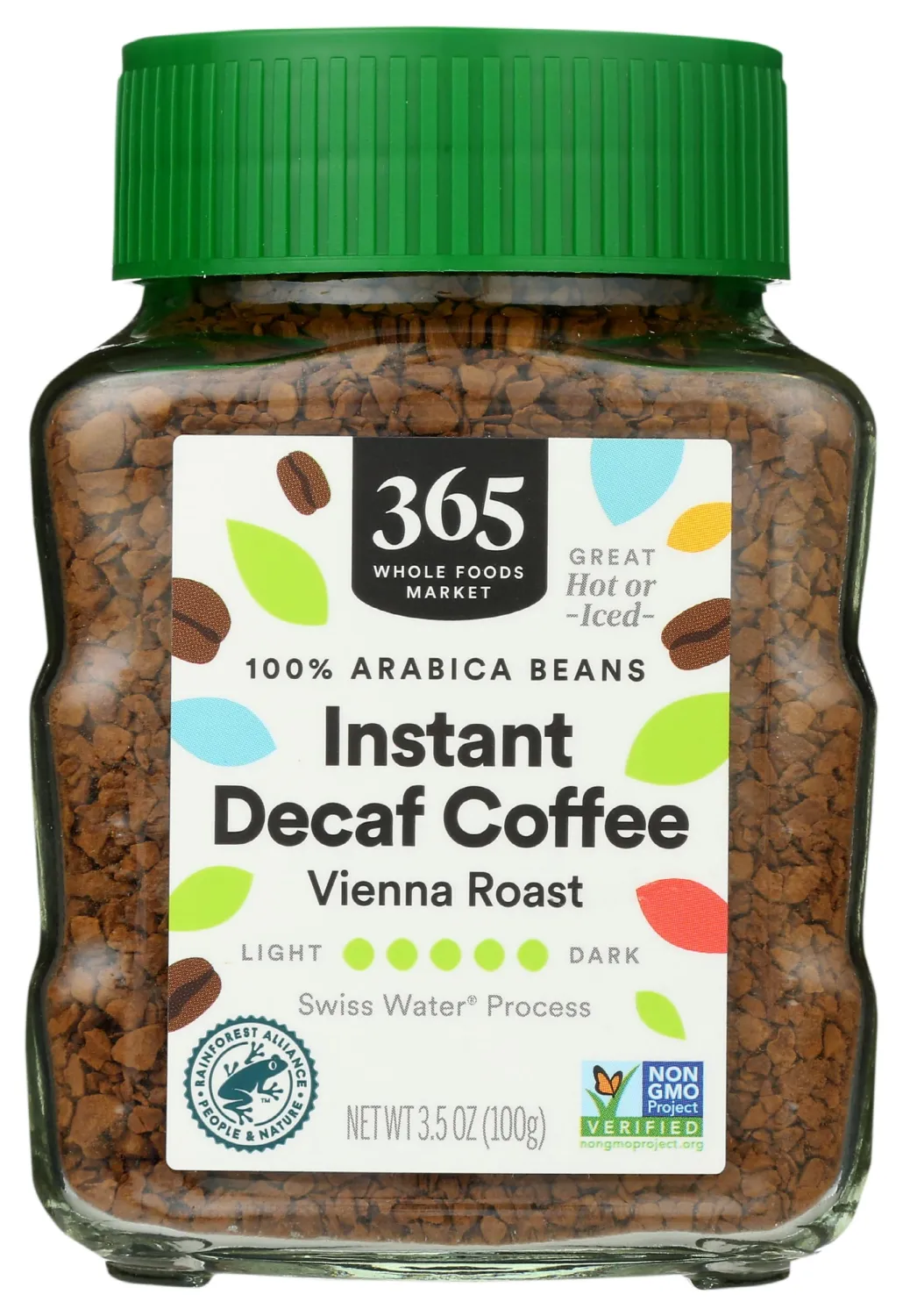 365 by Whole Foods Market, Decaf Instant Coffee, 3.5 Ounce