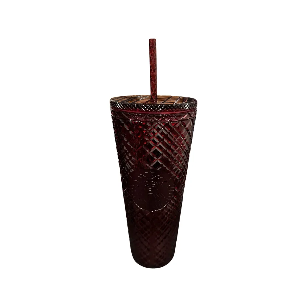 Starbucks 2022 Holiday Jewel Venti 24oz Tumbler with Straw (Red)