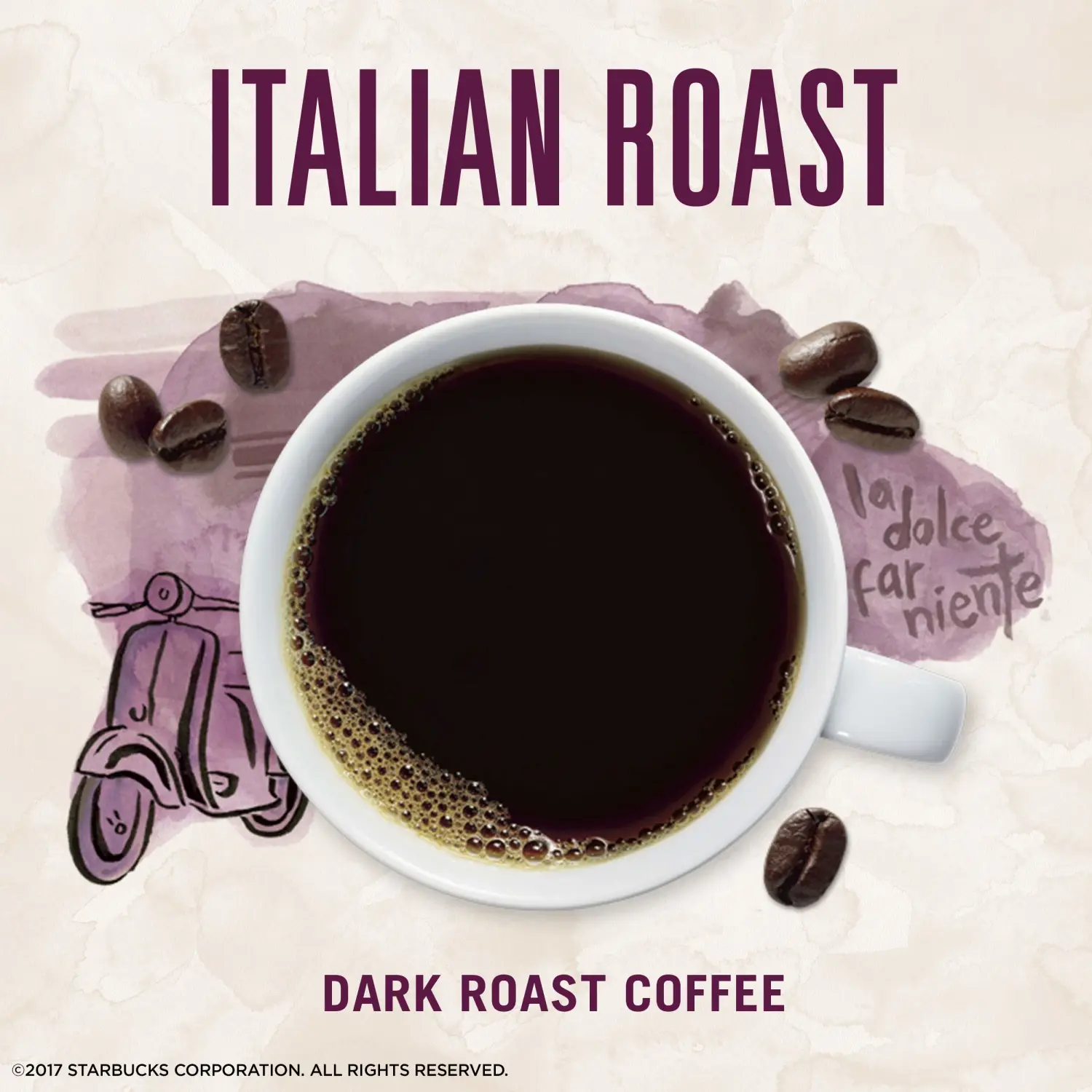 Starbucks VIA Ready Brew Coffee, Italian Roast, 8 Count