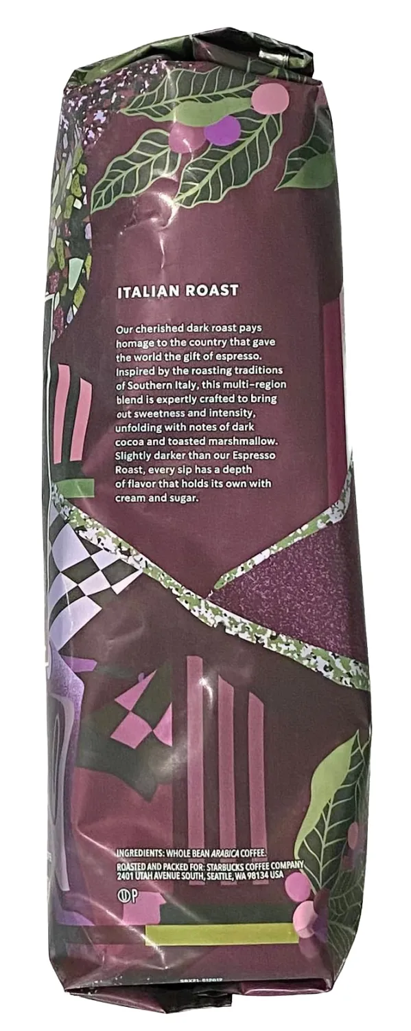 Starbucks Italian Roast, Whole Bean Coffee (1lb)