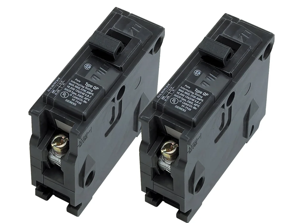 Siemens Q130 30-Amp 1 Pole 120-Volt Circuit Breaker - 2 Pack