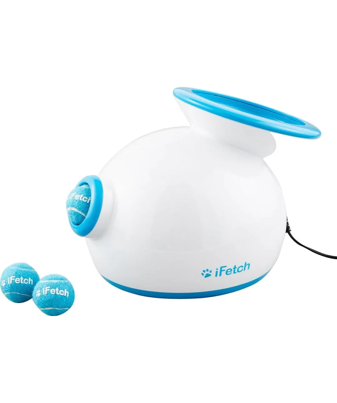 iFetch Interactive Ball Launcher for Dogs – Launches Mini Tennis Balls, Small,Multicolored
