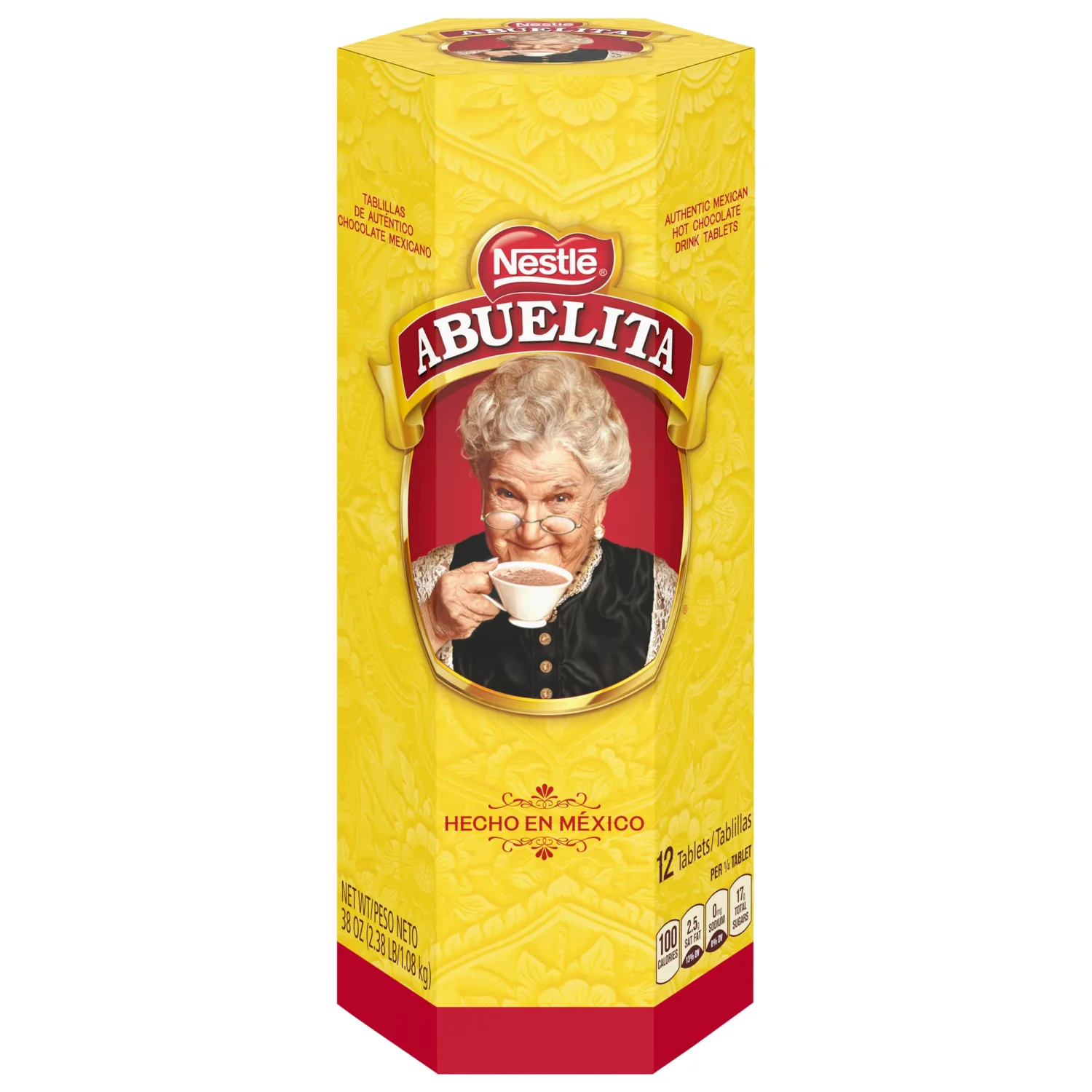 Abuelita Mexican Chocolate 36 Tablets 3x38oz (1.080kg) New Version 1