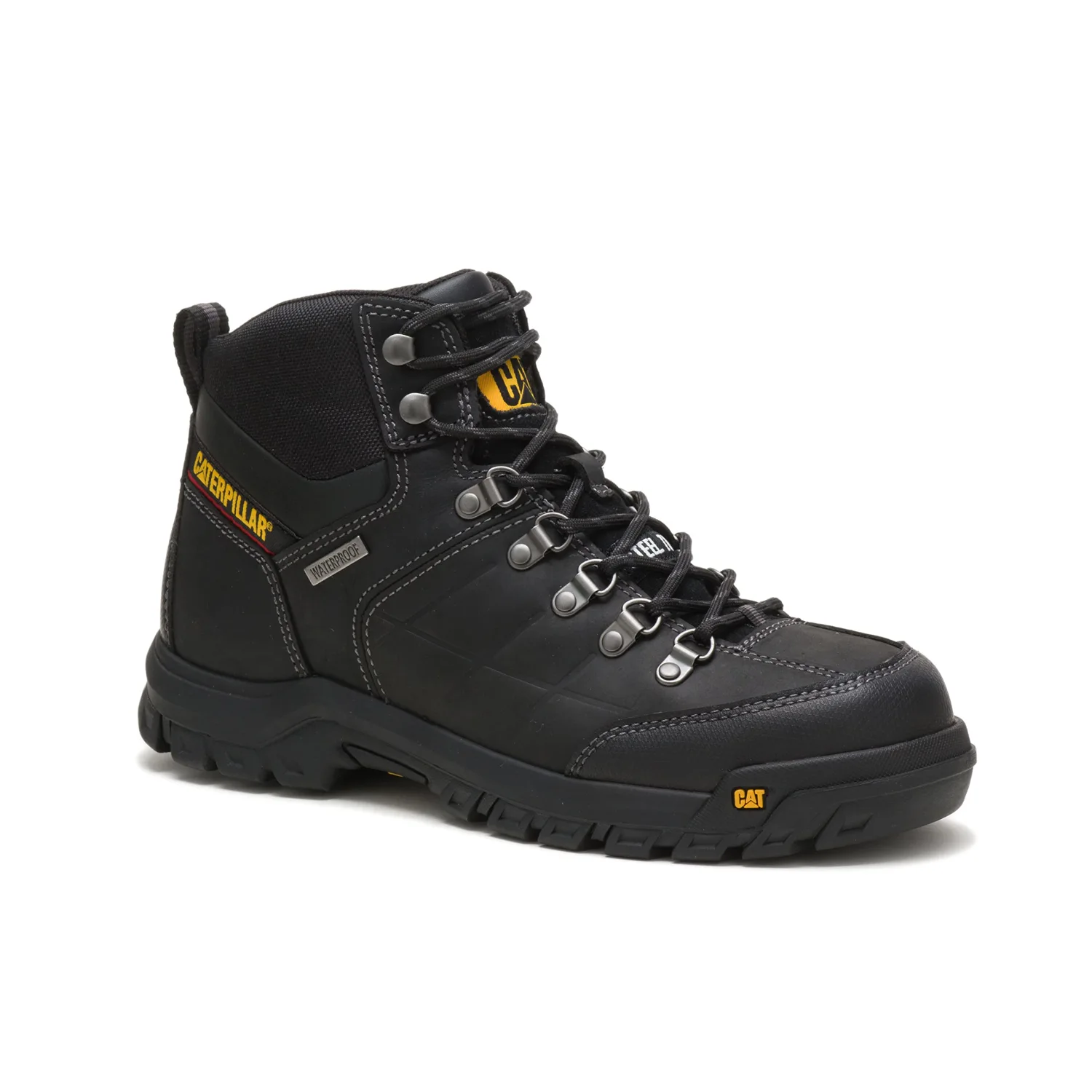 CAT Men’s Threshold Waterproof Steel Toe Work Boot
