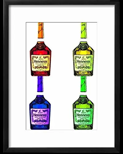 Pop Culture Art Hennessy wall decor 8.5x11 Print Only No Frame