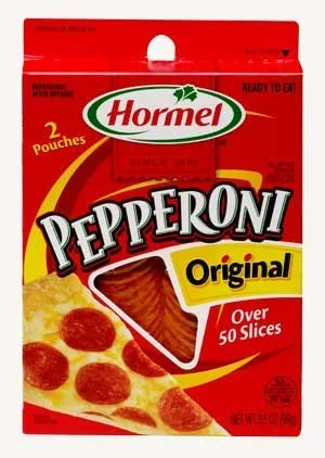 Hormel, Pizza Toppings, Original Pepperoni, 3.5oz Box (Pack of 4)