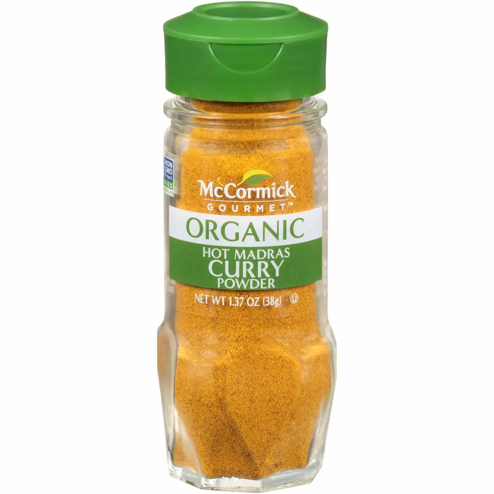 McCormick Gourmet Organic Hot Madras Curry Powder, 1.37 Oz