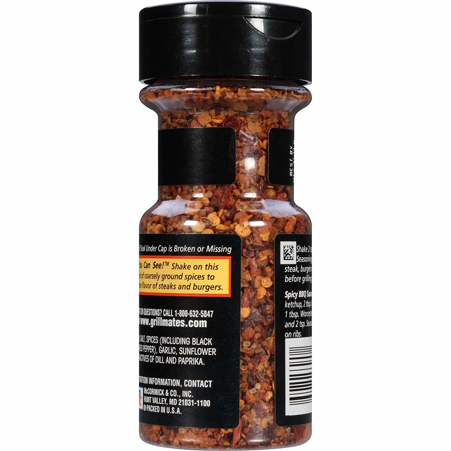 McCormick Grill Mates Chipotle & Roasted Garlic Seasoning, 2.5 OZ (Pack - 6)