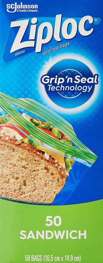 Ziploc Sandwich Bags, 145-Count