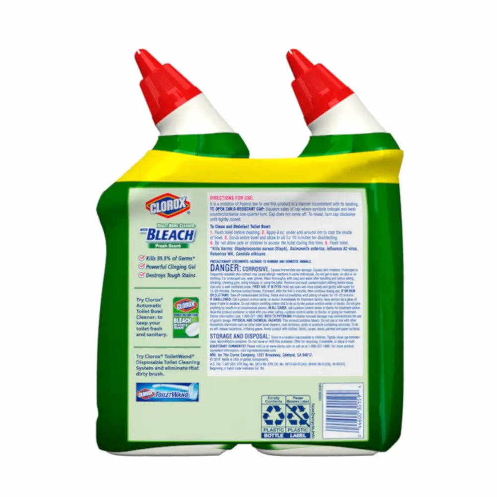 Clorox Toilet Bowl Cleaner, Fresh Scent, 24 Fluid Ounces