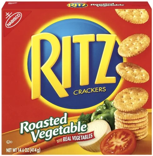 Ritz Crackers, Roasted Vegetable, 14.6-Ounce (Pack of 4)