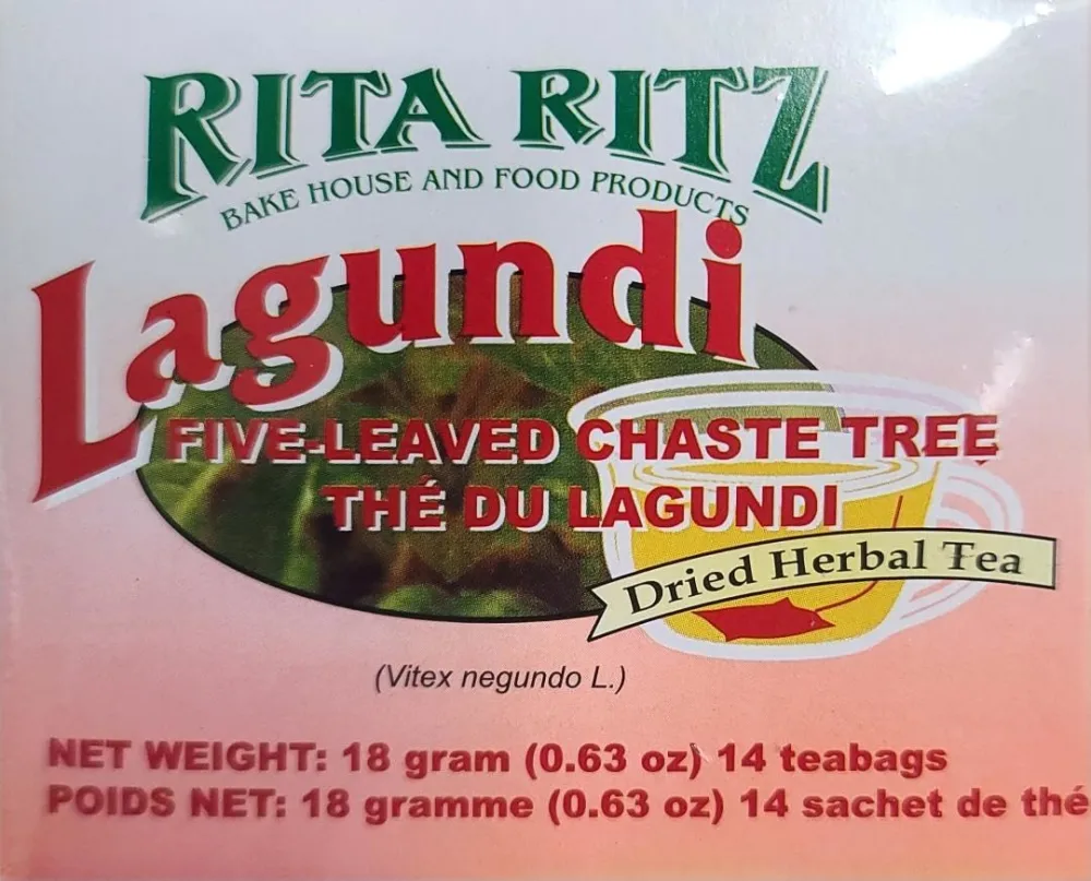 Rita Ritz Lagundi Dried Herbal Tea 14 Tea Bags in One Pack