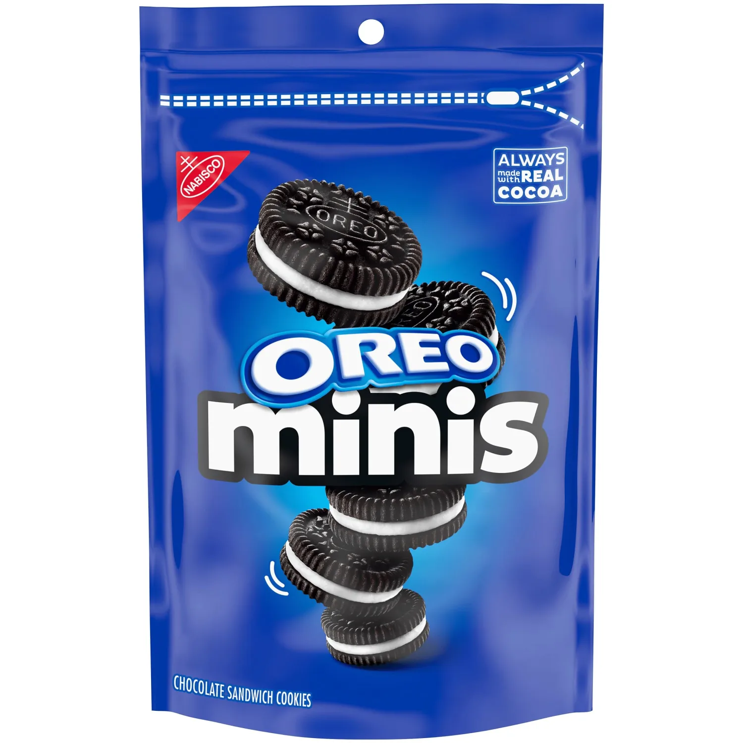 OREO Minis Chocolate Sandwich Cookies, 8 oz