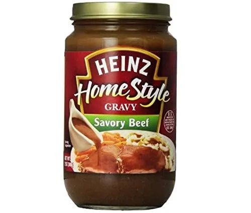 Heinz Homestyle Savory Beef Gravy (Pack of 3) 12 oz Jars