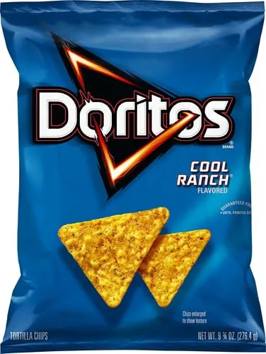 Doritos Cool Ranch Flavored Tortilla Chips, 9.75 Ounce