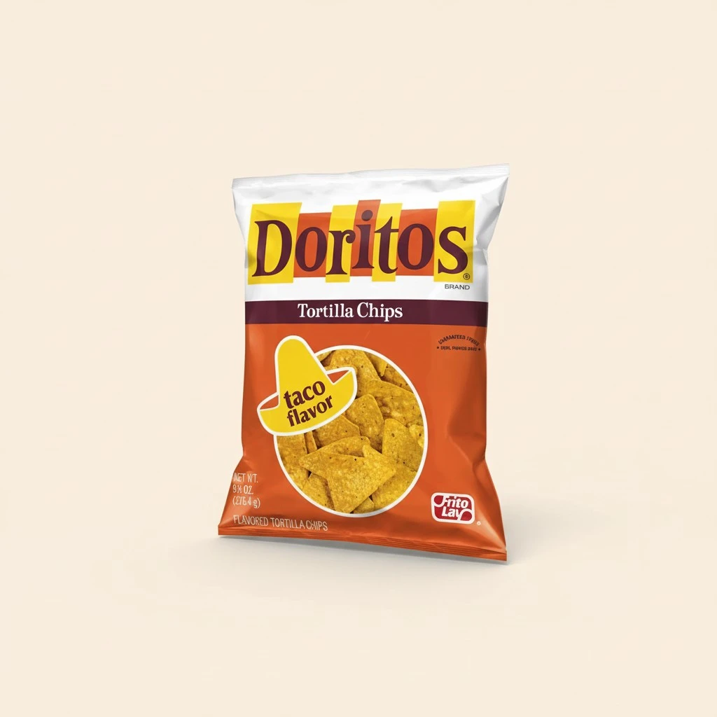 Doritos Taco Flavored Tortilla Chips, 9.75 Ounce