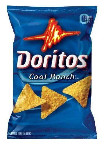 Doritos Tortilla Chips, Cool Ranch Flavor, 14.5 oz.