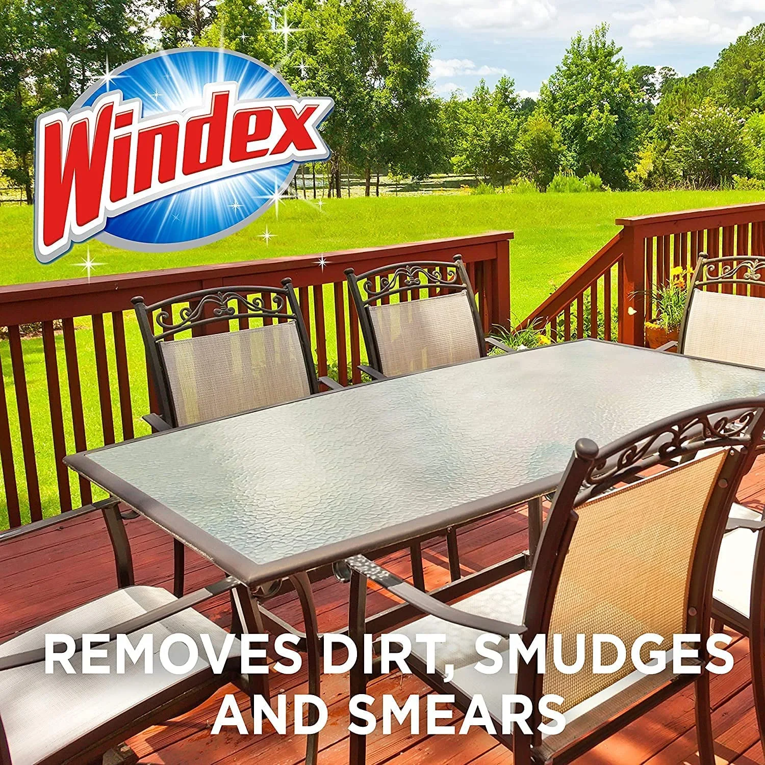 Windex Glass Clean Pad, 2 Count (Pack of 1)