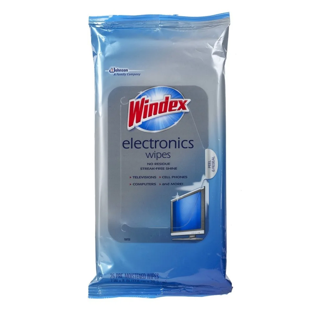 Windex Electronics Wipes, 25-Count