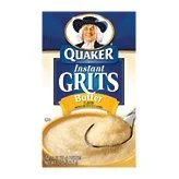 Quaker, Instant Grits with Butter, 12 Count, 12oz Box (Pack of 6)