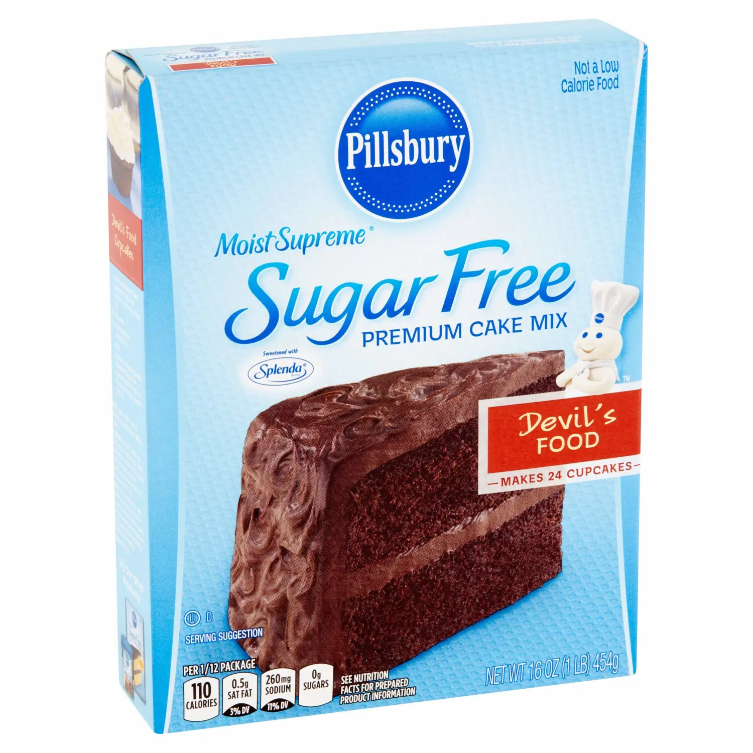 Pillsbury Moist Supreme Sugar Free Premium Cake Mix Devil's Food