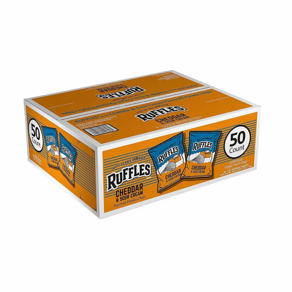 Ruffles Cheddar & Sour Cream - 50/1 oz.