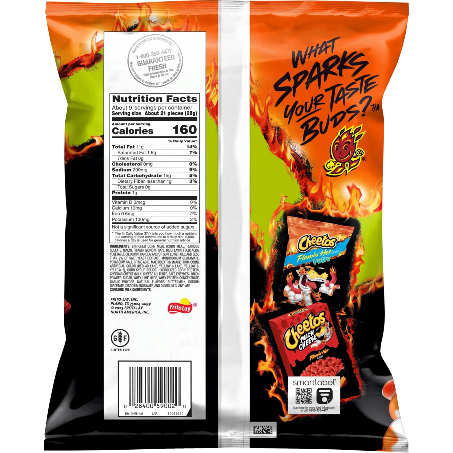 Cheetos Cheese Snacks, Flamin Hot Limon, 8.5 oz