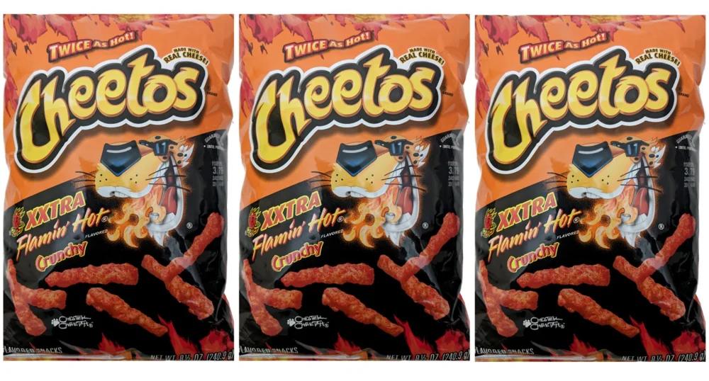 Cheetos XXtra Flamin' Hot Crunchy - 8.5 Oz (3pk)