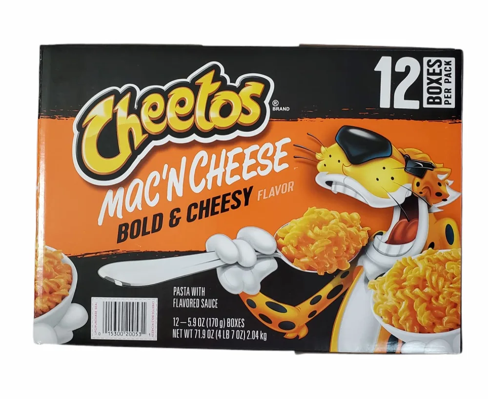 Cheetos Mac 'N Cheese Bold & Cheesy Flavor 12 Box Pack