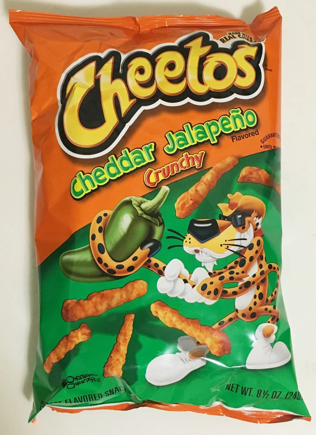 Cheetos, Crunchy Cheddar Jalapeno, 8.5 Ounce