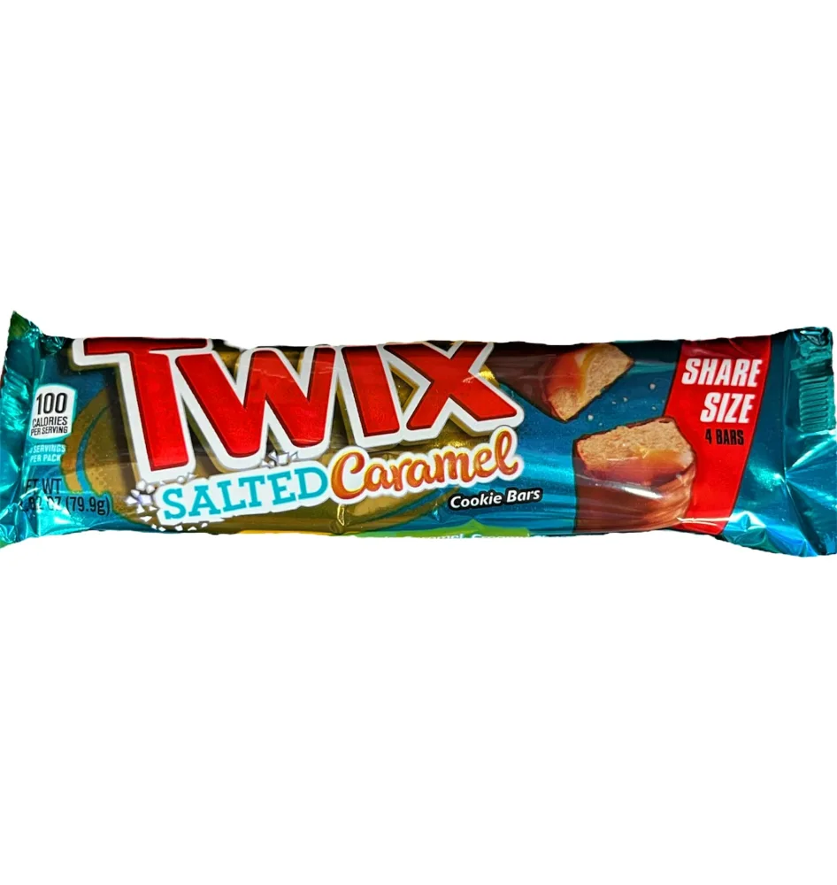 Twix Salted Caramel Chocolate Cookie Bars -2.8.oz