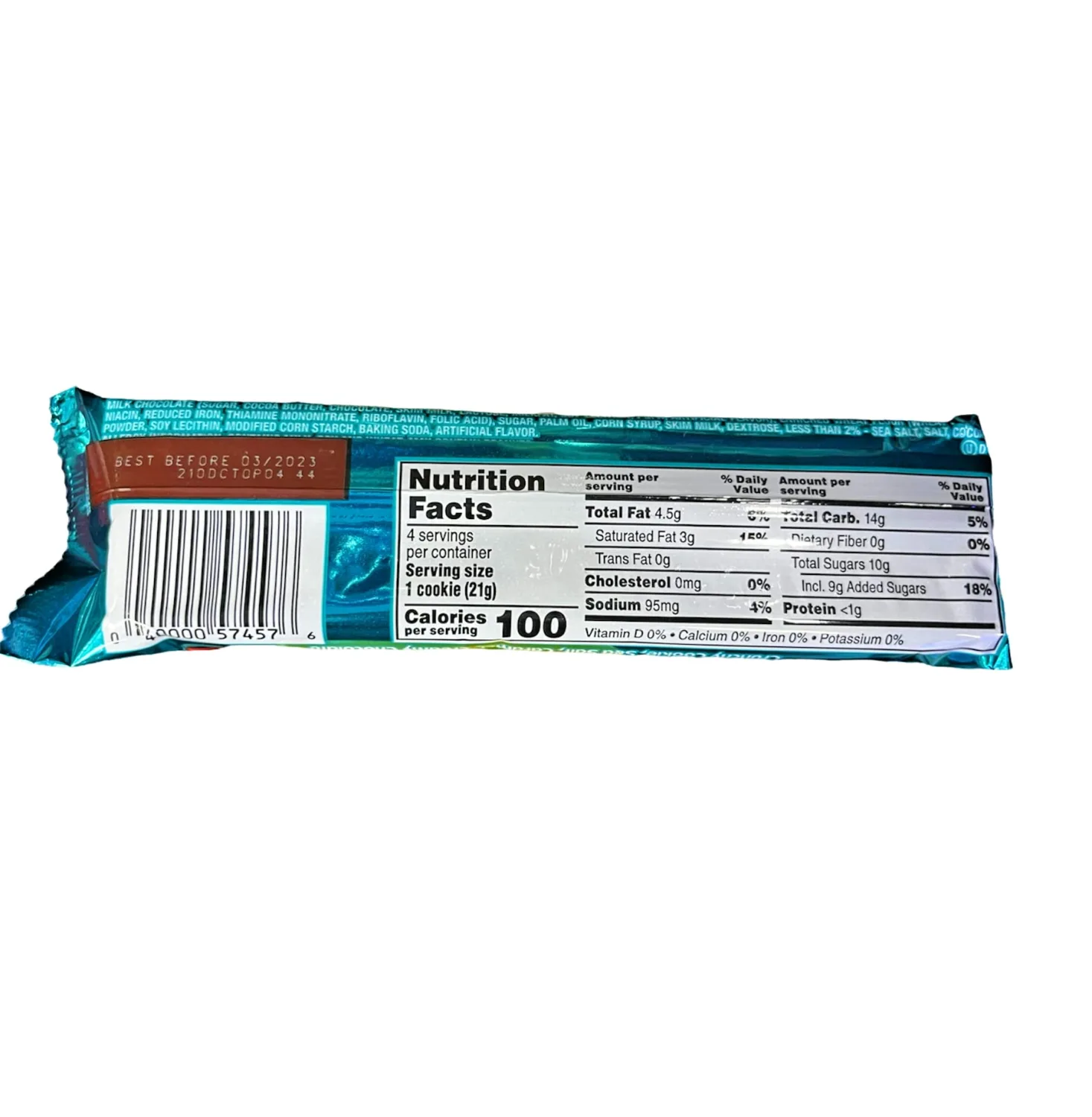 Twix Salted Caramel Chocolate Cookie Bars -2.8.oz