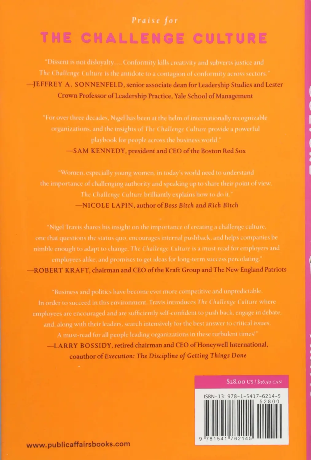 The Challenge Culture: Why the Most Successful Organizations Run on Pushback