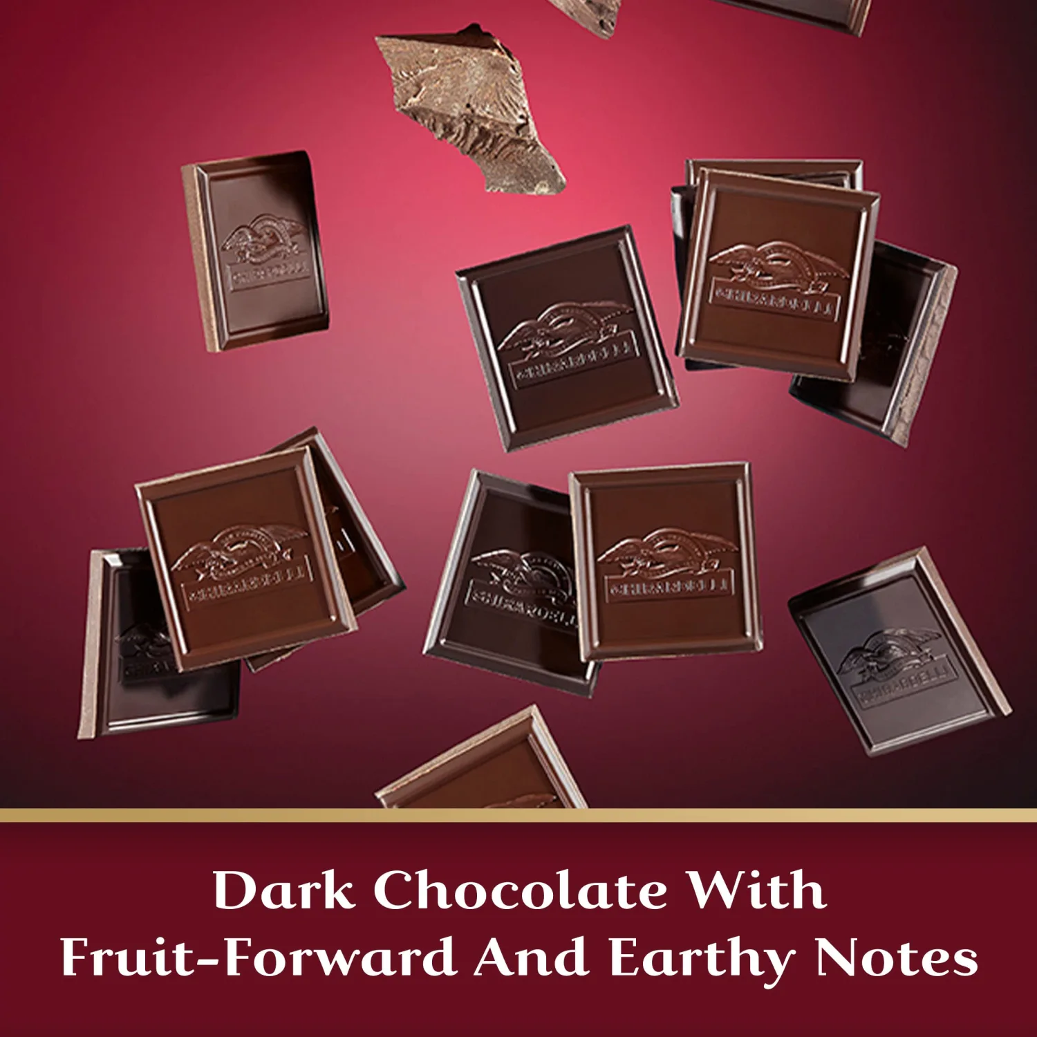 GHIRARDELLI Intense Dark Chocolate Bar, 92% Cacao, 3.17 Oz Bar
