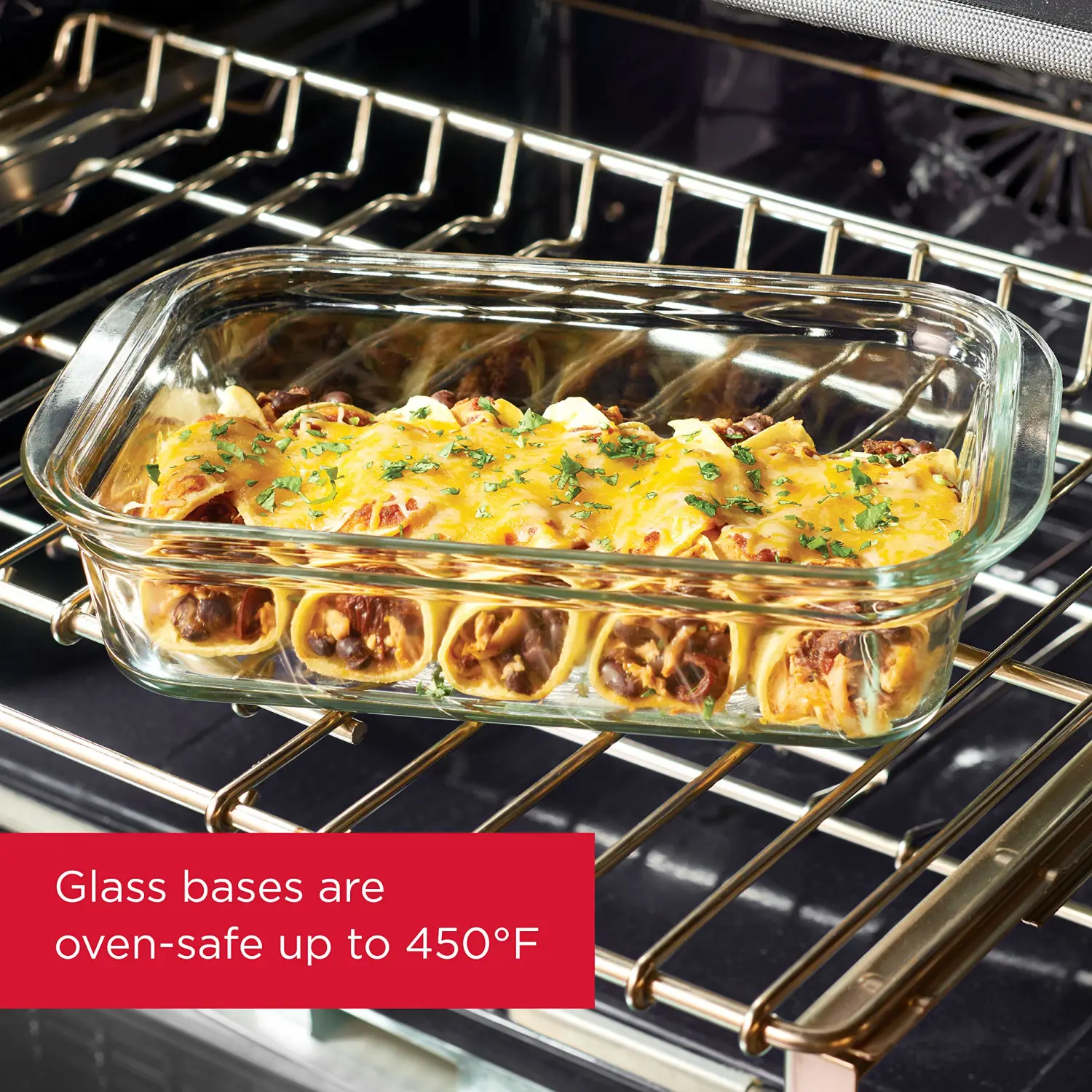 Rubbermaid Brilliance Glass Storage 8-Cup Food Container with Lid (2 Pieces Total), 1-Pack, Clear
