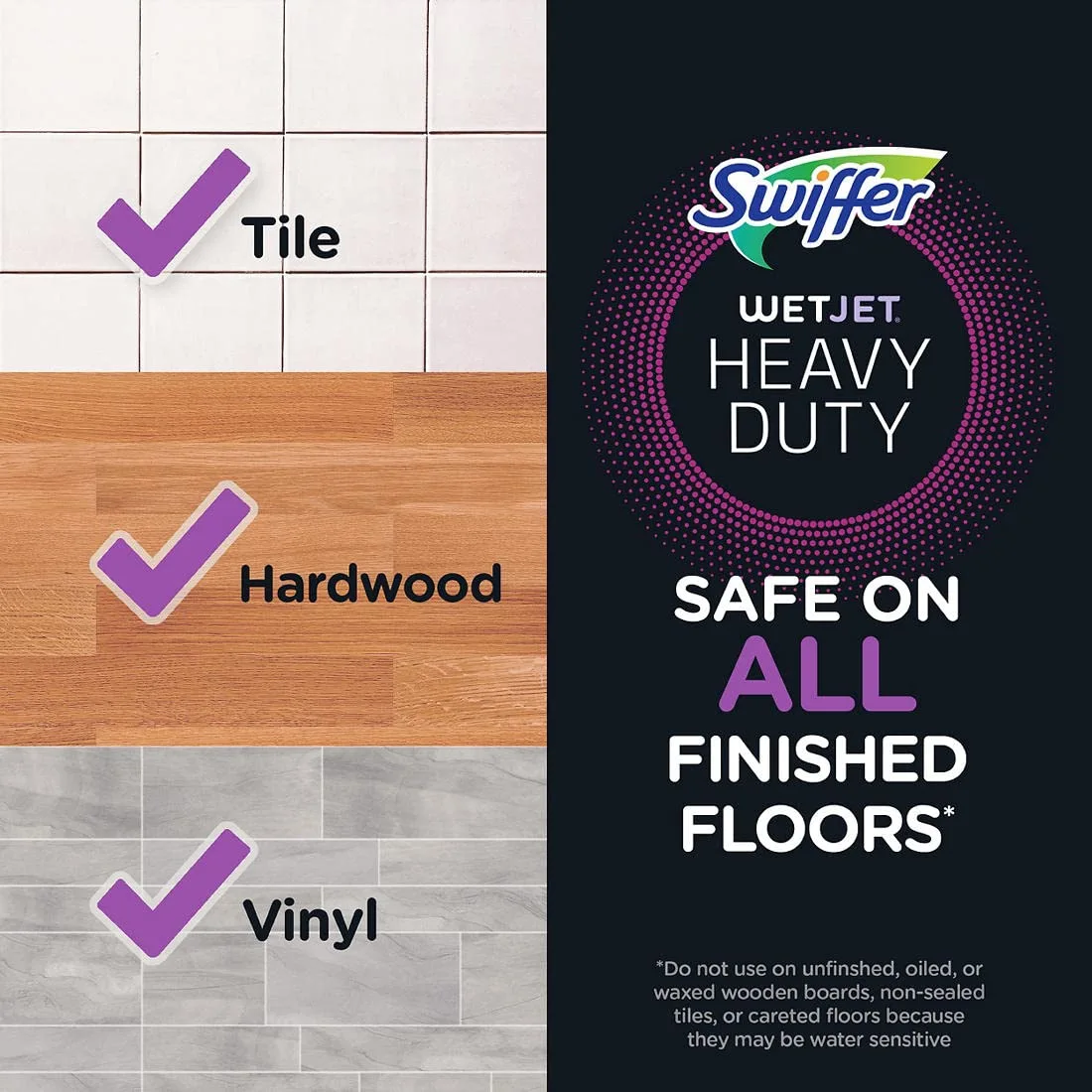 Swiffer WetJet Heavy Duty Mopping Pad Refill, 30 Count