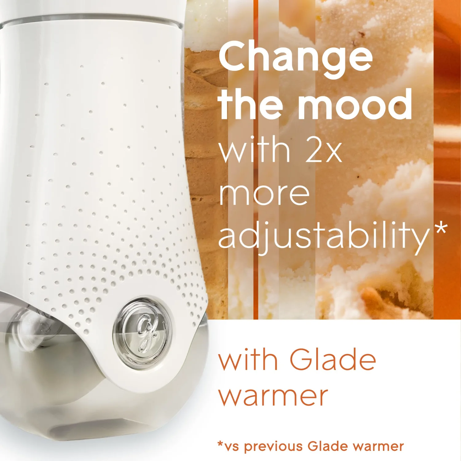 Glade PlugIns Refills Air Freshener, Scented and Essential Oils for Home and Bathroom, Vanilla Caramel Twist, 1.34 Fl Oz, 2 Count