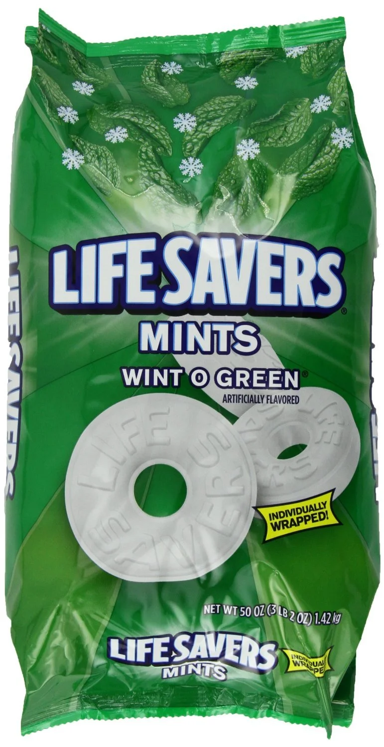 Lifesavers Wint-O-Green Bag50 oz pkt(Pack of 1)