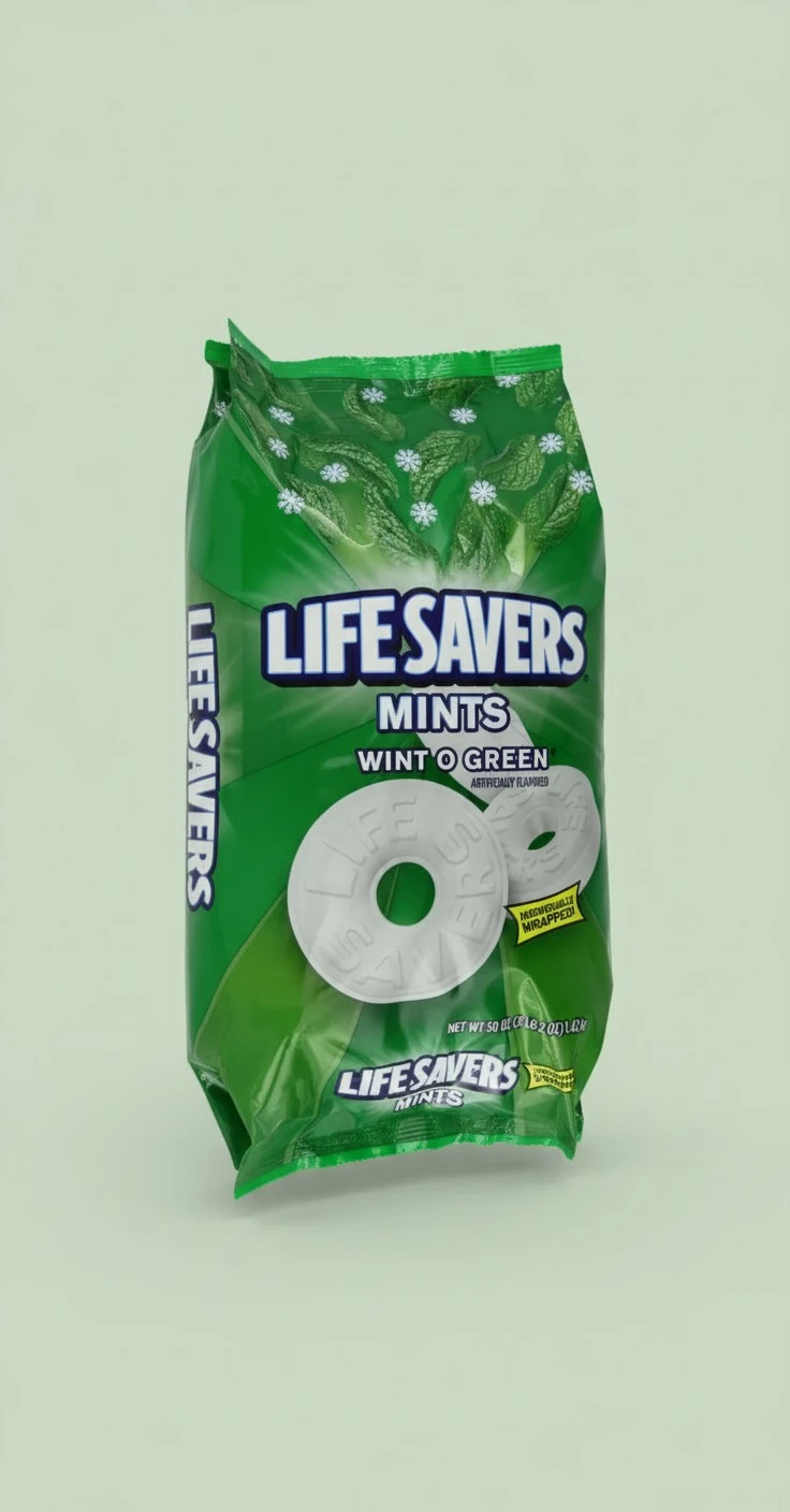 Lifesavers Wint-O-Green Bag50 oz pkt(Pack of 1)
