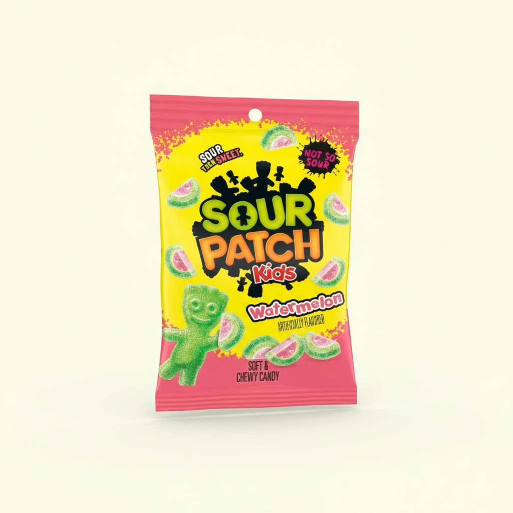 SOUR PATCH KIDS Watermelon Soft & Chewy Candy, 8 oz