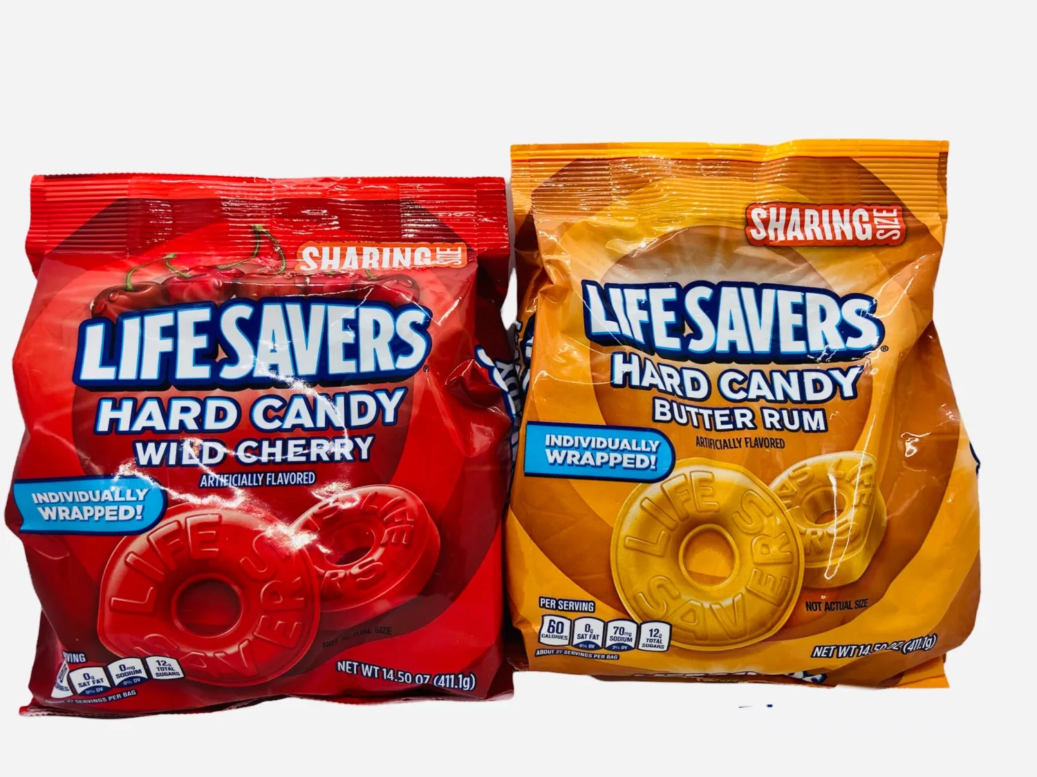 Hard Candy Individually Wrapped 2 pack Cherry Rum