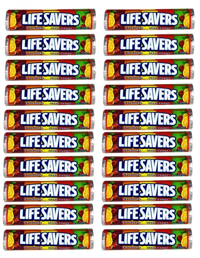 Lifesavers 5 Flavors Hard Candy: 20 Rolls of 14 Pieces