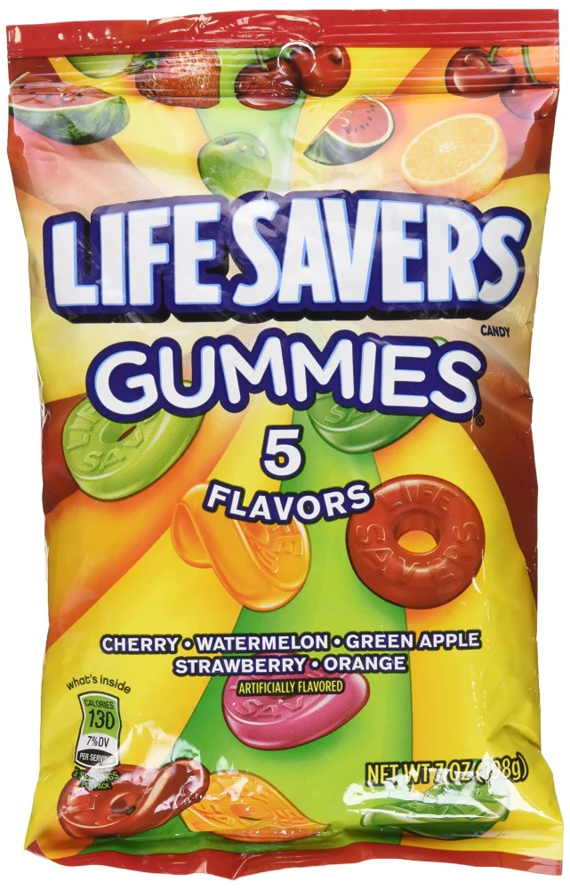 Lifesaver Gummies 7 oz pack of 2