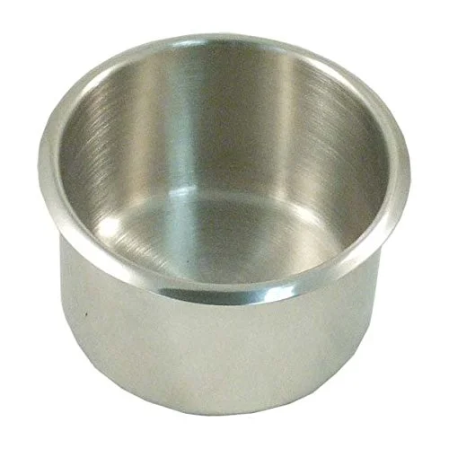 JIF Marine, Recessed Stainless Steel Cup Holder, Recessed Cup Holders