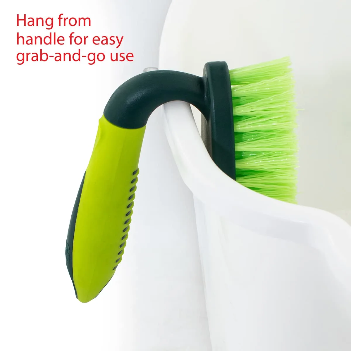 Pine-Sol Heavy Duty Scrub Brush – Comfort Grip | Iron Handle Design | All-Purpose Scrubber for Cleaning Kitchen, Bathroom, Sinks, Tubs, Floors