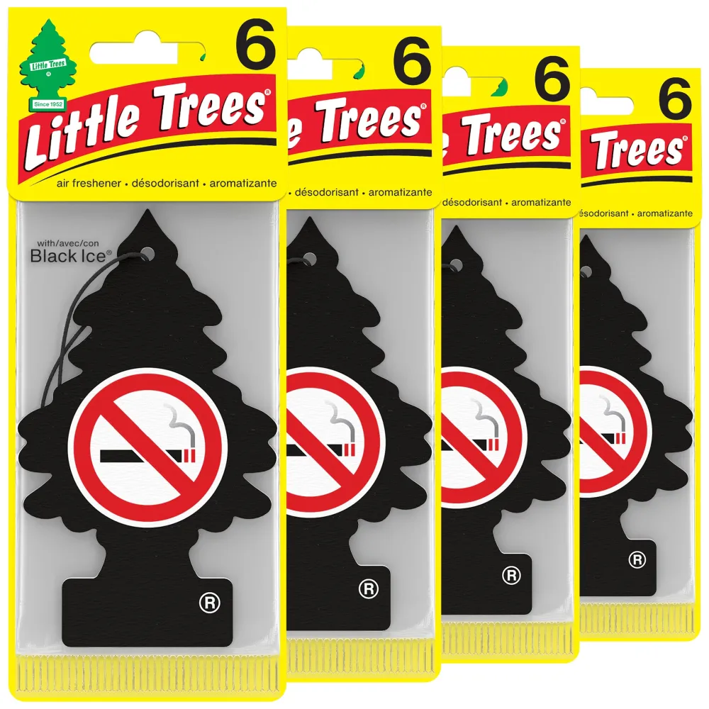 LITTLE TREES Air Fresheners Car Air Freshener. Hanging Tree Provides Long Lasting Scent for Auto or Home. No Smoking, 24 Air Fresheners