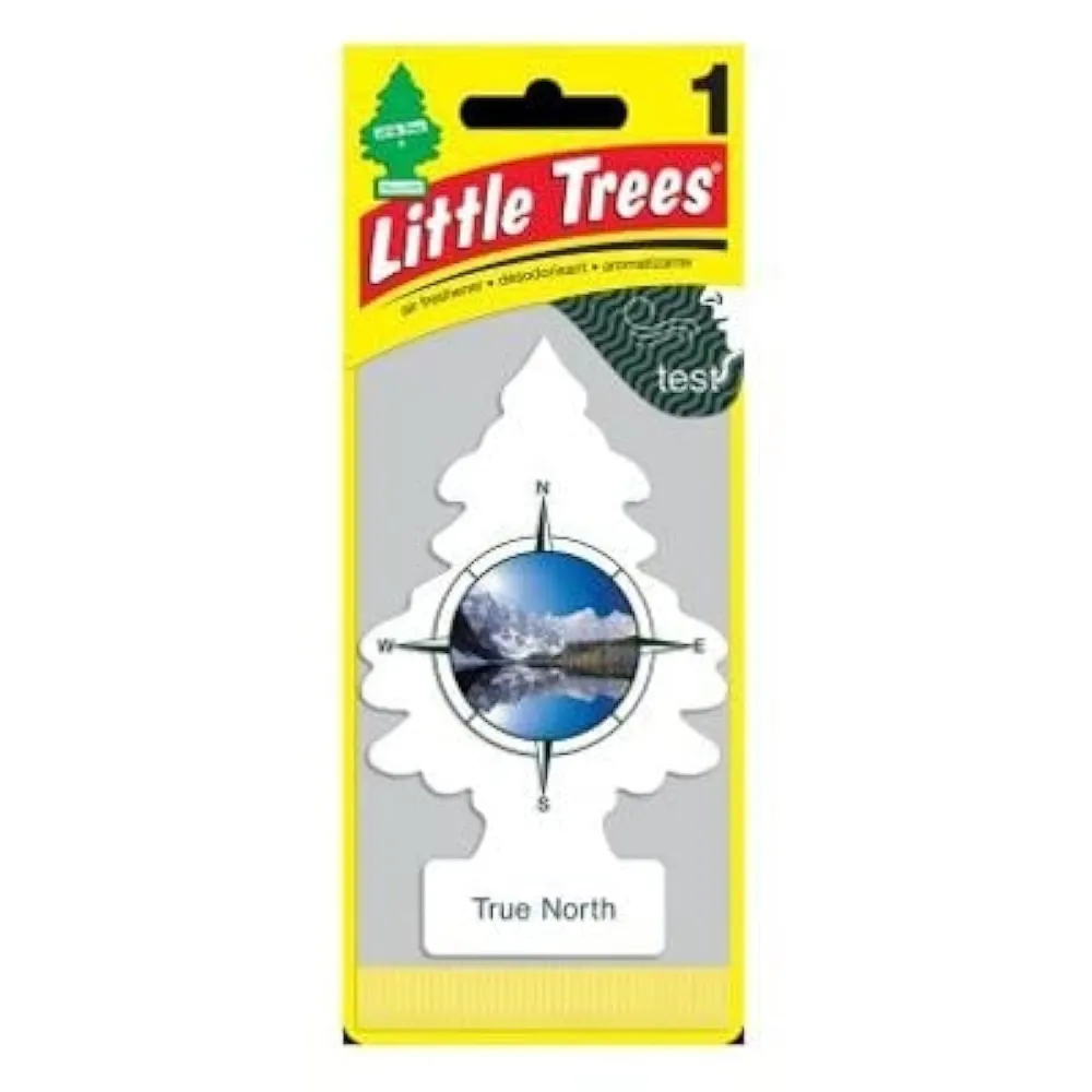 Little Trees True North Scent Air Freshener, 24 Pack